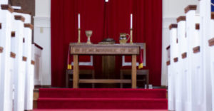 Sanctuary at Third Presbyterian Church, Troy NY